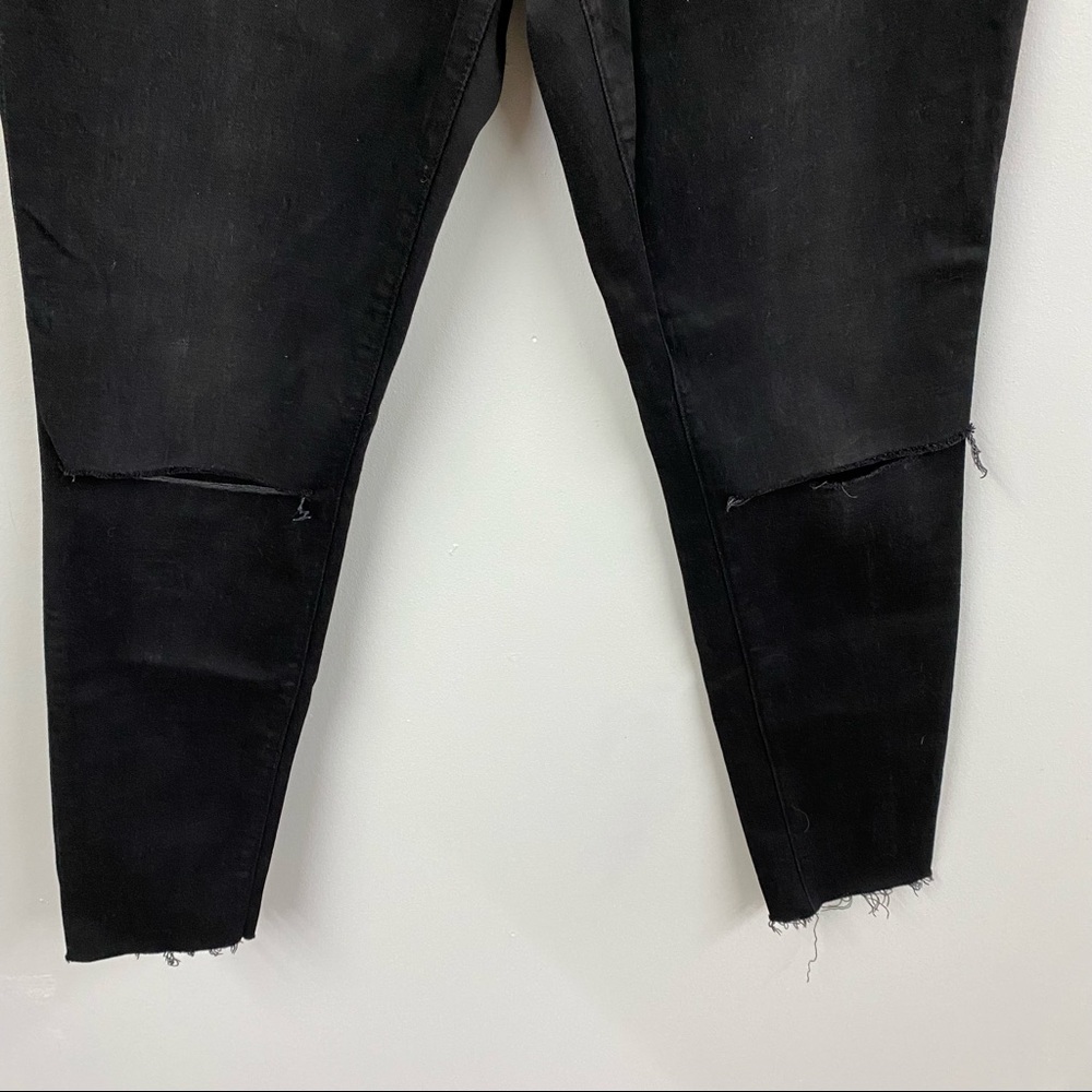 Frame Denim Black Skinny Jeans - Picture 4 of 13